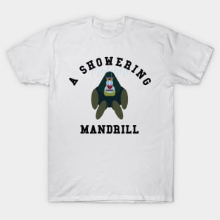 8ts Showering Mandrill T-Shirt